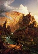 Thomas Cole Valley of the Vaucluse oil painting